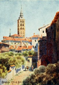 1906, Northern Spain, pp. 254-255, Segovia. Ch. of San Esteban