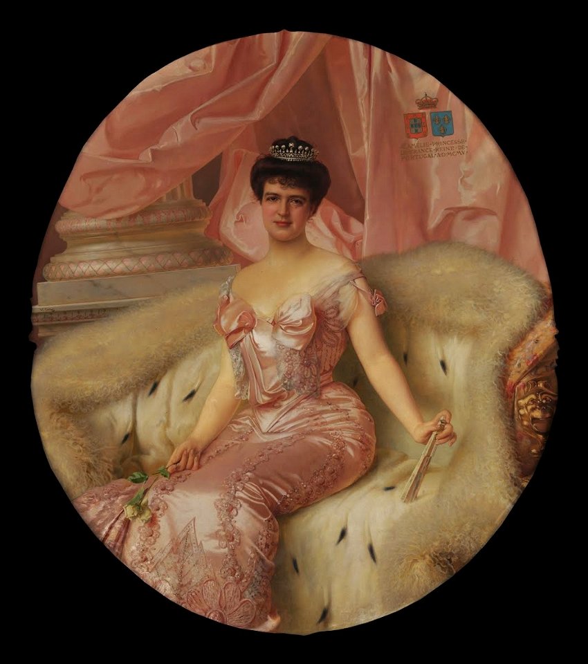 Corcos - Retrato da Rainha D. Amélia