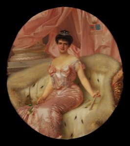 Corcos - Retrato da Rainha D. Amélia