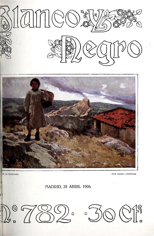 1906-04-28, Blanco y Negro, En la montaña, Andrade