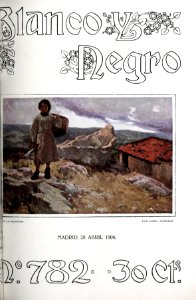1906-04-28, Blanco y Negro, En la montaña, Andrade