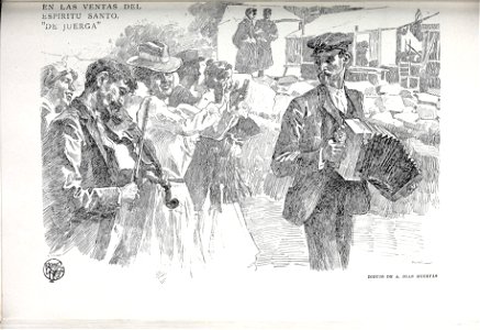 1906-08-11, Blanco y Negro, En las Ventas del Espíritu Santo, De juerga, Huertas