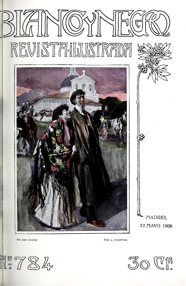 1906-05-12, Blanco y Negro, En San Isidro, Huertas