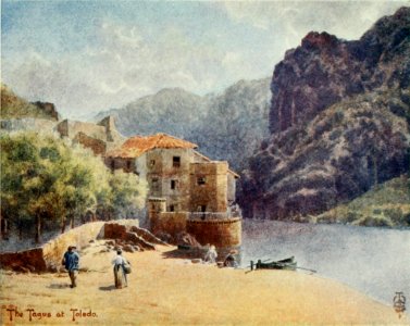 1906, Northern Spain, pp. 208-209, The Tagus at Toledo