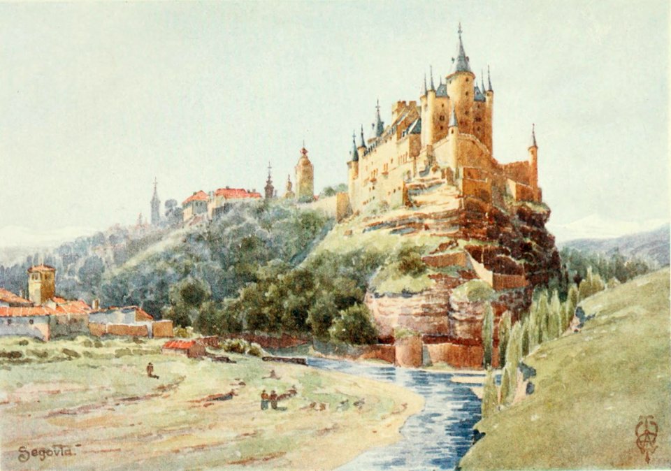 1906, Northern Spain, pp. 248-249, Segovia
