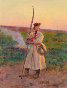 Józef Chełmoński - Kosynier 1906