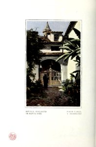 1906-08-25, Blanco y Negro, Sevilla. Convento de Santa Inés, García y Rodríguez. Free illustration for personal and commercial use.