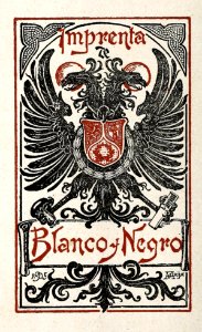 1906-04-14, Blanco y Negro, Imprenta de Blanco y Negro, Arija