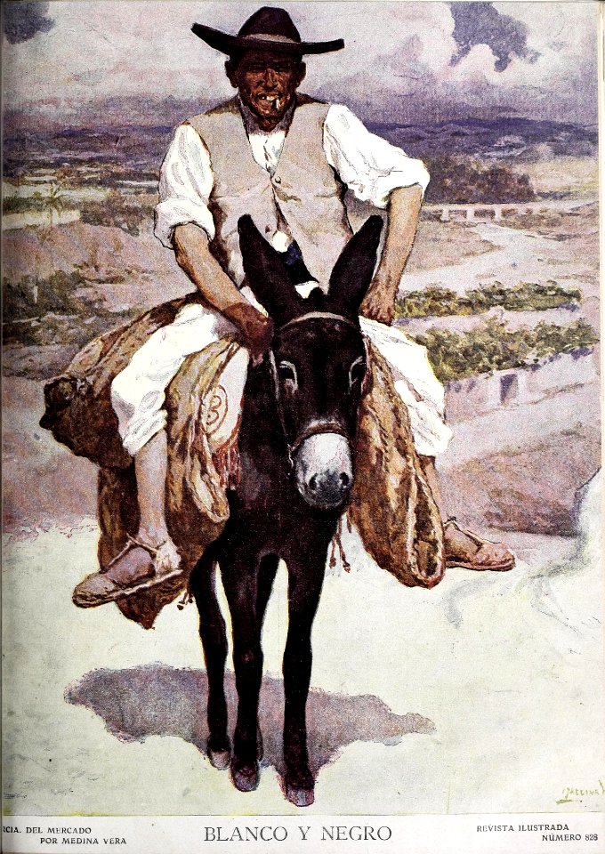 1907-03-16, Blanco y Negro, Murcia, Del mercado, Medina Vera