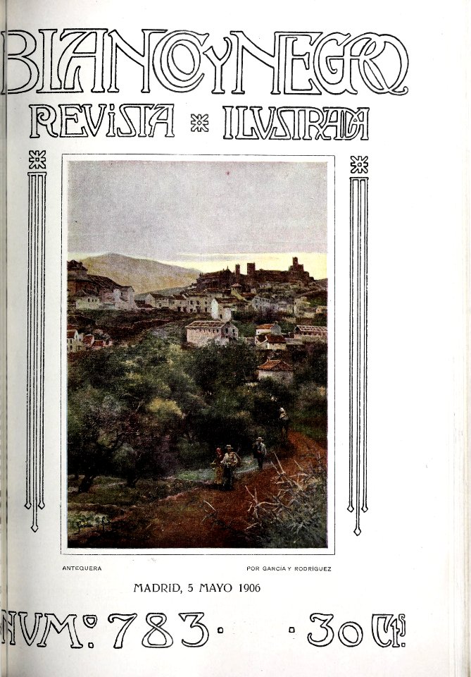 1906-05-05, Blanco y Negro, Antequera, García y Rodríguez