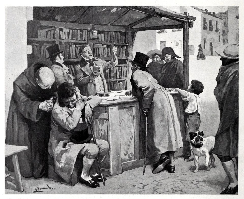 1907-01-12, Blanco y Negro, Personajes estrafalarios, el poeta Rabadán, Medina Vera, puesto