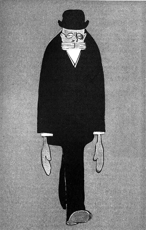 1907, Almanach de La Esquella de la Torratxa, Gent de casa, Angel Guimerá, Bagaria (cropped)
