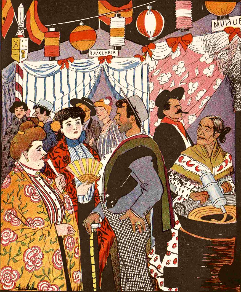 1907-06-12, ¡Alegría!, La primera verbena, Sancha (cropped)