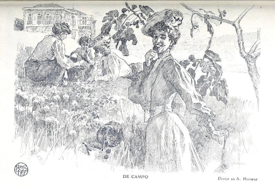 1906-09-01, Blanco y Negro, De campo, Huertas
