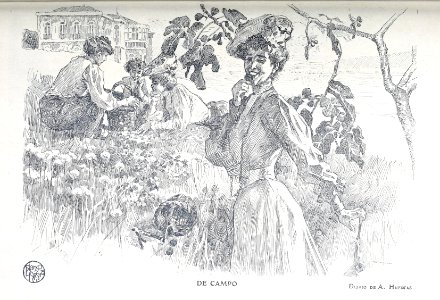 1906-09-01, Blanco y Negro, De campo, Huertas