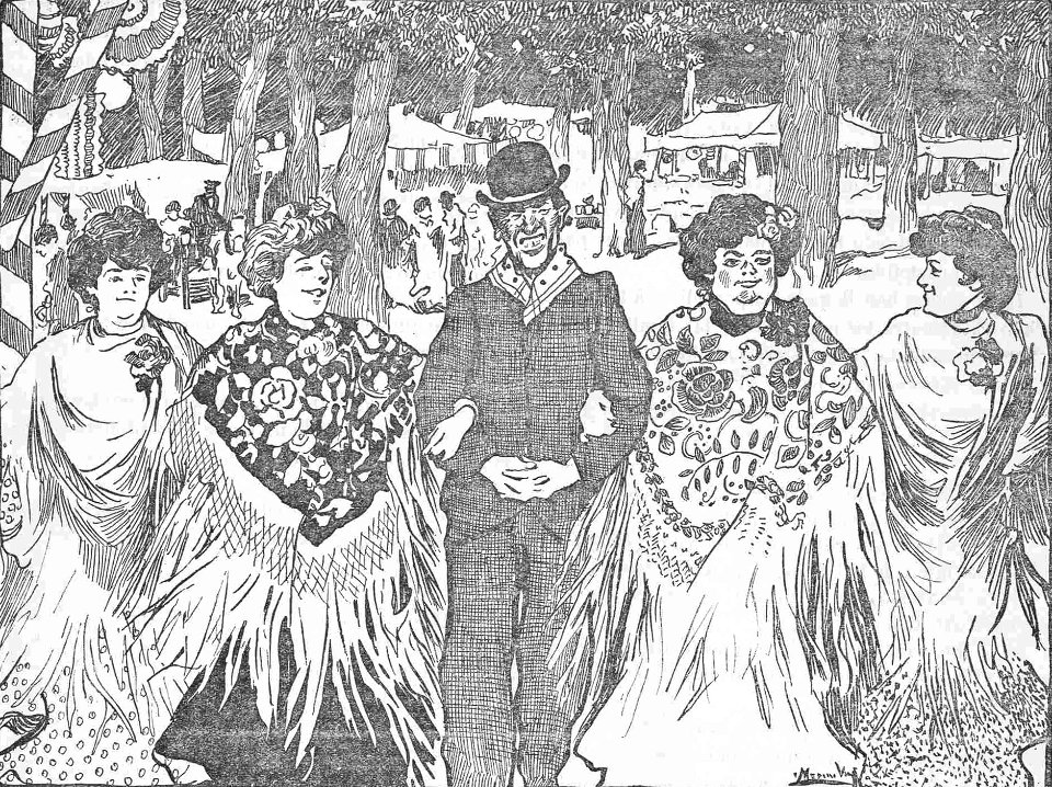 1907-06-12, ¡Alegría!, Todas conmigo, Félix Limendoux, Medina Vera (cropped)