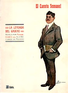 1907-07-19, El Cuento Semanal, La leyenda del gaucho, de Manuel Ugarte, Tovar