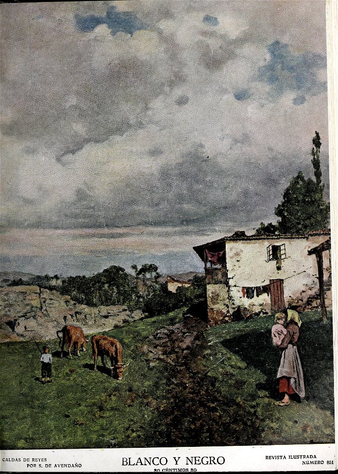1907-08-24, Blanco y Negro, Caldas de Reyes, Avendaño