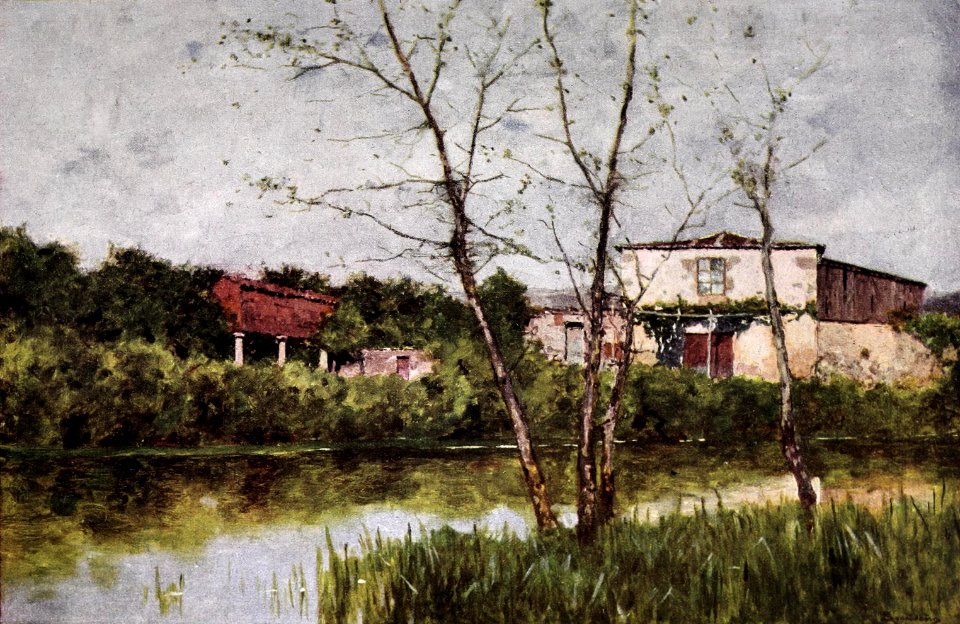 1907-06-15, Blanco y Negro, Orillas del Miño, Avendaño (cropped)