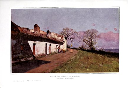 1907-01-12, Blanco y Negro, Tarde de norte en Galicia, Avendaño