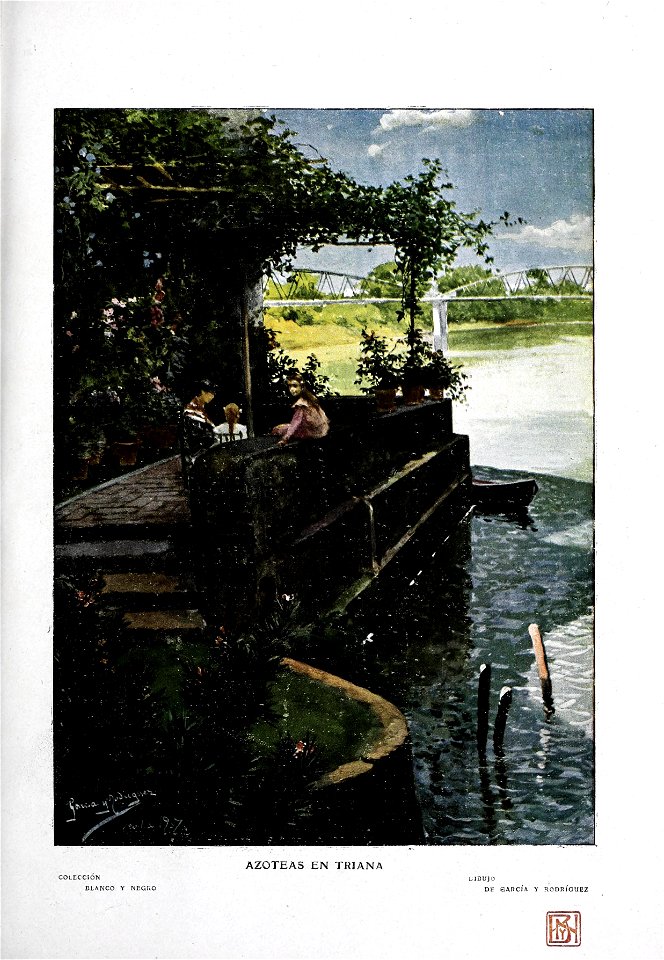 1907-12-21, Blanco y Negro, Azoteas en Triana, García y Rodríguez