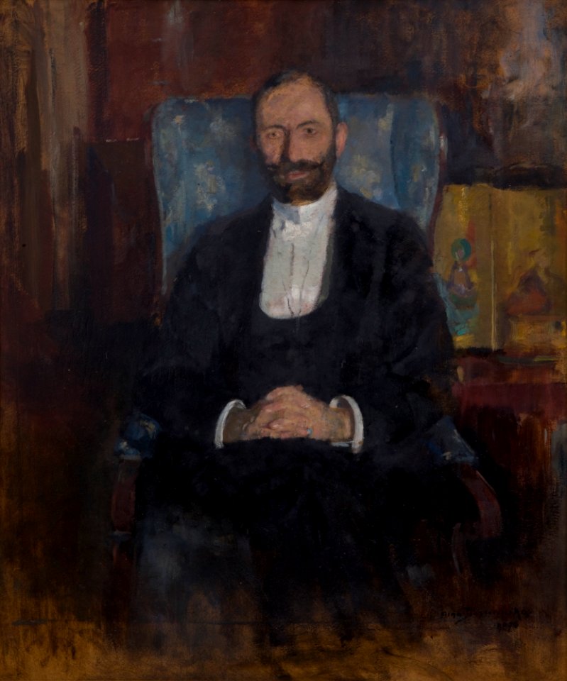 Olga Boznańska 1907 Feliks Jasienski