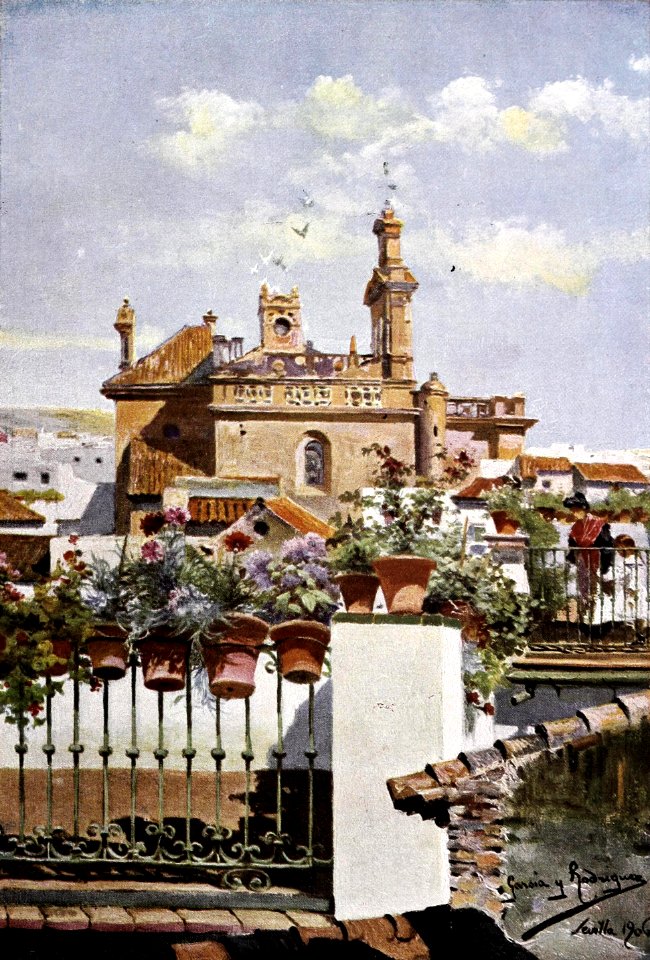 1907-05-11, Blanco y Negro, Azoteas sevillanas, García y Rodríguez (cropped)