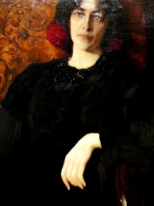 Stabrowski Artist's wife (detail)