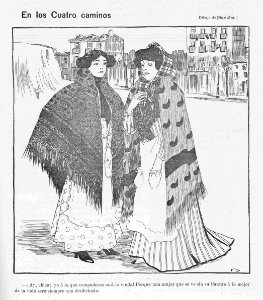 1907-11-06, ¡Alegría!, En los Cuatro caminos, Sancha (cropped)