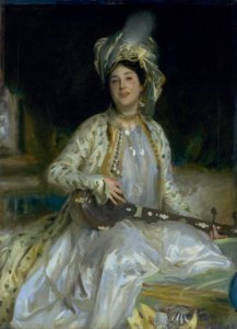 Almina Daughter of Asher Wertheimer by J S Sargent