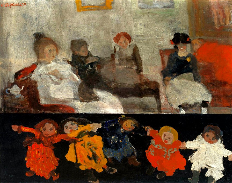 Witold Wojtkiewicz - Dolls - Google Art Project
