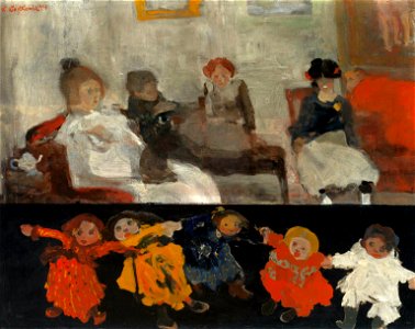 Witold Wojtkiewicz - Dolls - Google Art Project