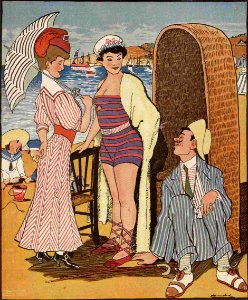 1907-07-10, ¡Alegría!, Playas de moda, Sancha (cropped)