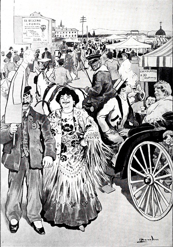 1908-04-18, Blanco y Negro, Costumbres populares, La romería de la Cara de Dios, Medina Vera (cropped)