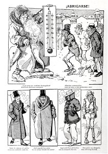 1908-01-04, Blanco y Negro, ¡Abrigarse!, Cilla