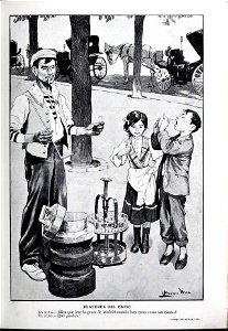 1908-07-18, Blanco y Negro, Placeres del estío, Medina Vera