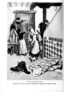1908-05-02, Blanco y Negro, El dos de mayo en Madrid, Defensa de una casa de vecindad, Medina Vera