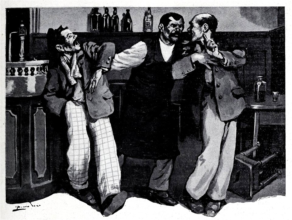 1908-10-17, Blanco y Negro, Cuadros madrileños, La historia eterna, ó en la taberna, Medina Vera
