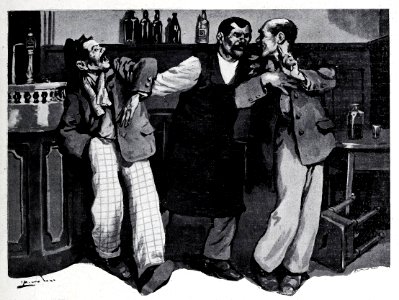 1908-10-17, Blanco y Negro, Cuadros madrileños, La historia eterna, ó en la taberna, Medina Vera