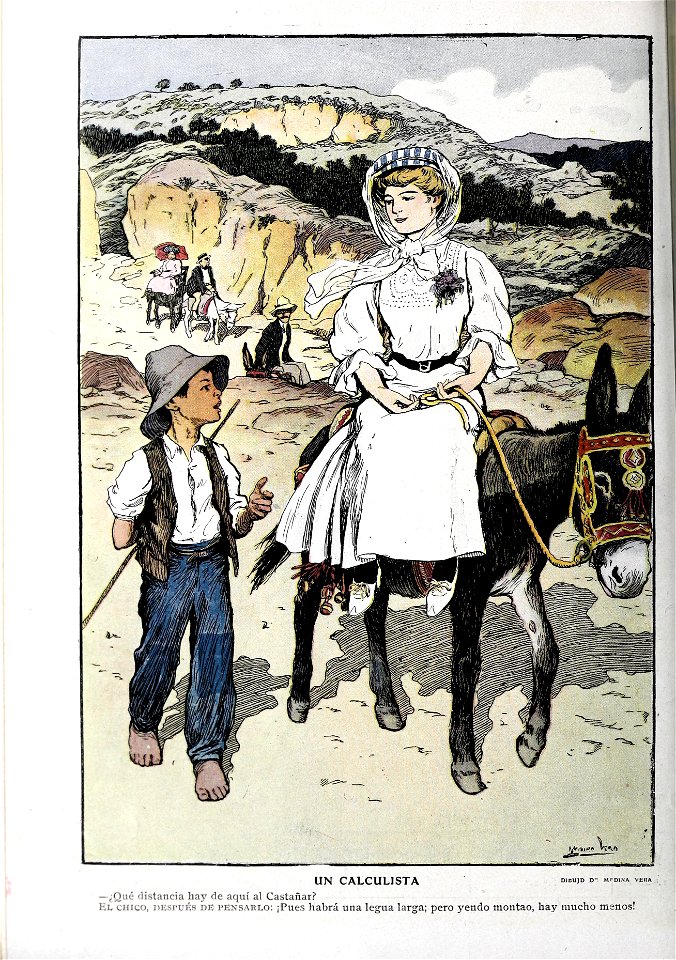 1908-10-10, Blanco y Negro, Un calculista, Medina Vera