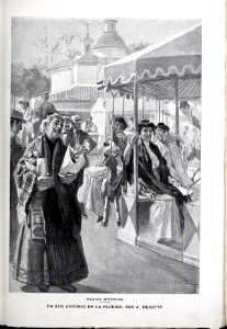 1908-06-23, Blanco y Negro, Páginas artísticas, En San Antonio de la Florida, Huertas