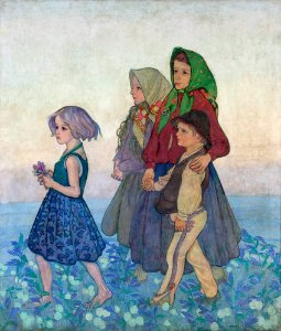 Jan Rembowski - Pochód Górali (Dzieci)
