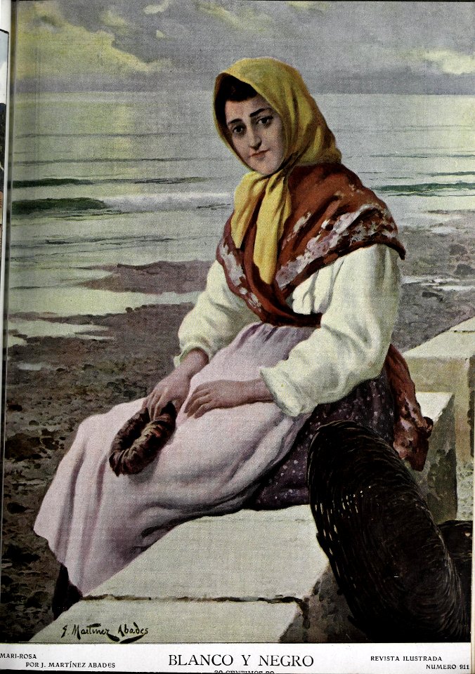 1908-10-17, Blanco y Negro, Mari-Rosa, Martínez Abades