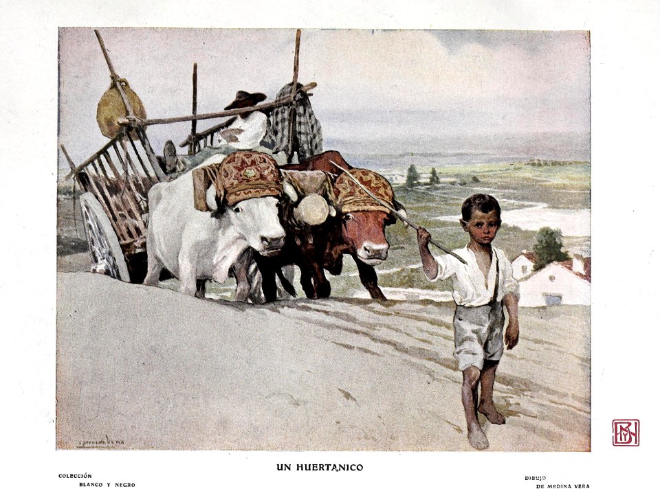 1907-08-17, Blanco y Negro, Un huertanico, Medina Vera