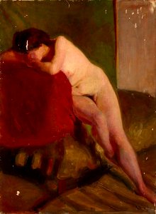 Józef Klochowicz - Akt kobiety 1908