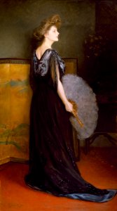 Julius LeBlanc Stewart - Portrait of Mrs. Francis Stanton Blake