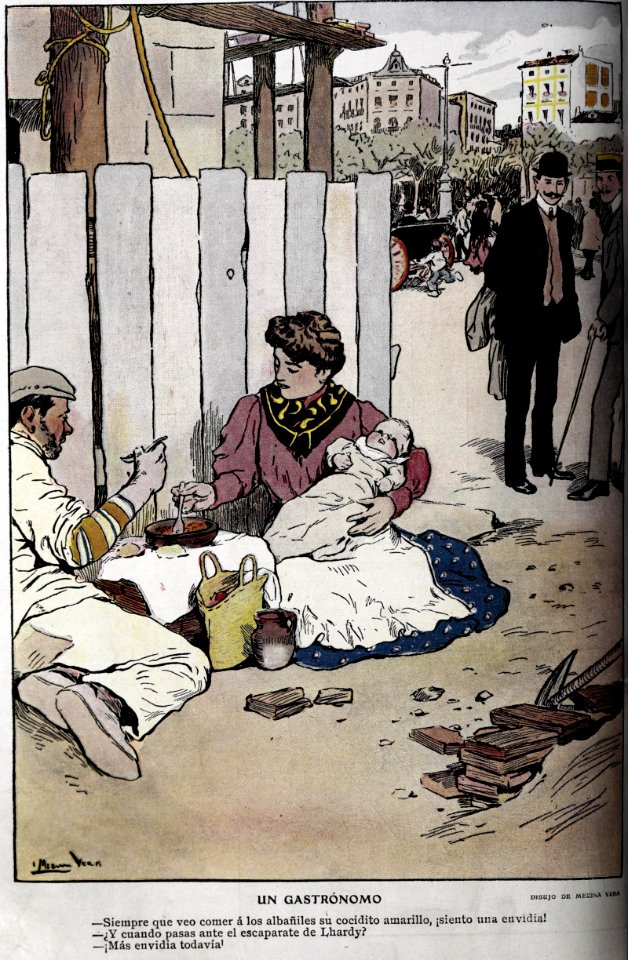 1909-05-22, Blanco y Negro, Un gastrónomo, Medina Vera