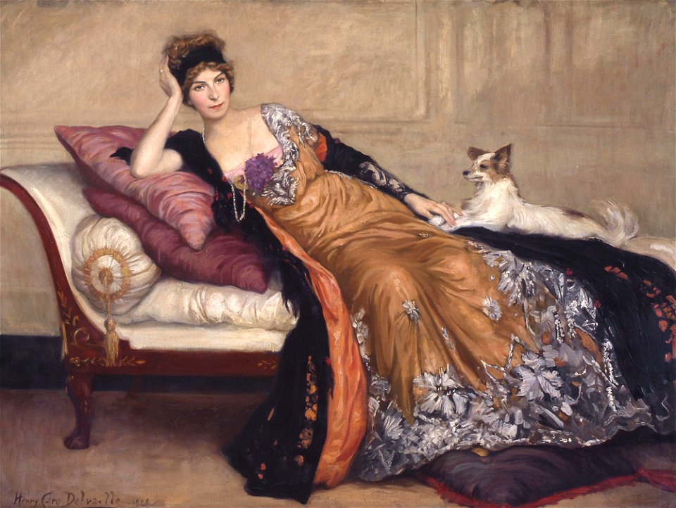 Henry Caro-Delvaille - Portrait de Madame Simone