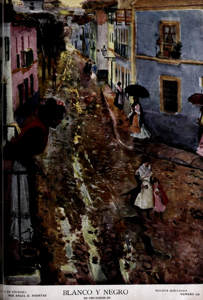 1909-09-11, Blanco y Negro, Calle de Córdoba, Huertas