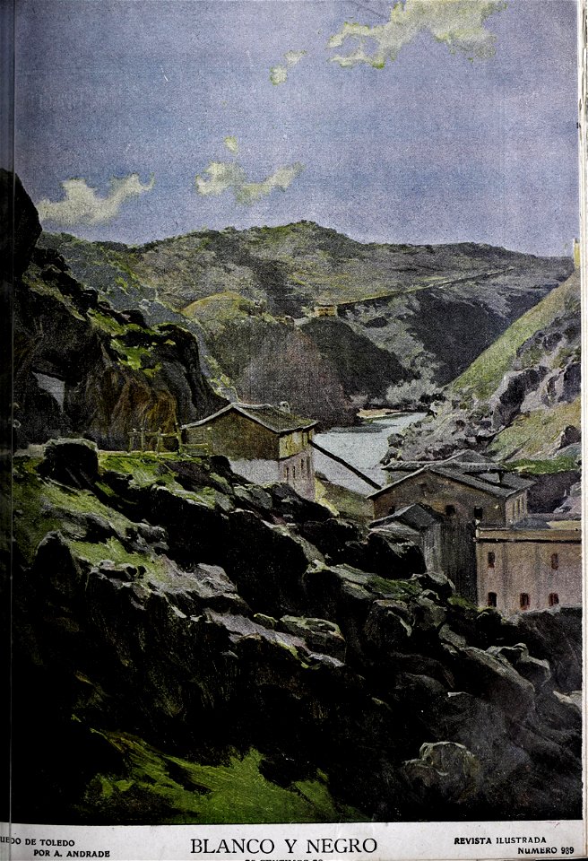 1909-05-01, Blanco y Negro, de Toledo, Ángel Andrade
